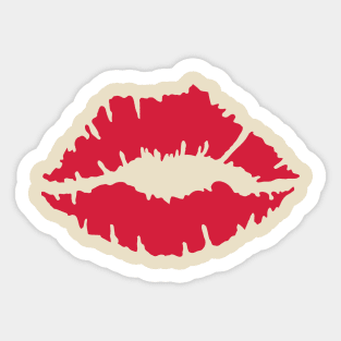 Hot Lips Sticker